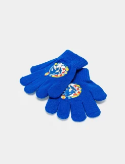 Bambino Piazza Italia Guanti<Guanti da bambino con stampe licenze Cartoons - Blu