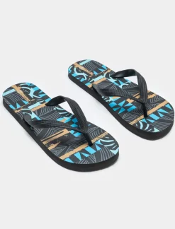 Uomo Piazza Italia Uomo<Infradito stampa astratta da uomo -