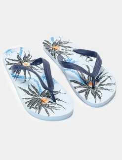 Uomo Piazza Italia Uomo<Infradito stampa floreale da uomo -