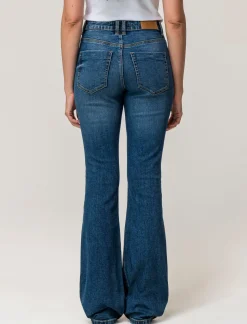 Donna Piazza Italia Donna|Jeans<Jeans bootcut regular waist - DENIM SCURO