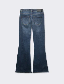 Donna Piazza Italia Donna|Jeans<Jeans cinque tasche bootcut - Denim