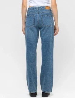 Donna Piazza Italia Jeans<Jeans cinque tasche gamba dritta regular waist - Denim