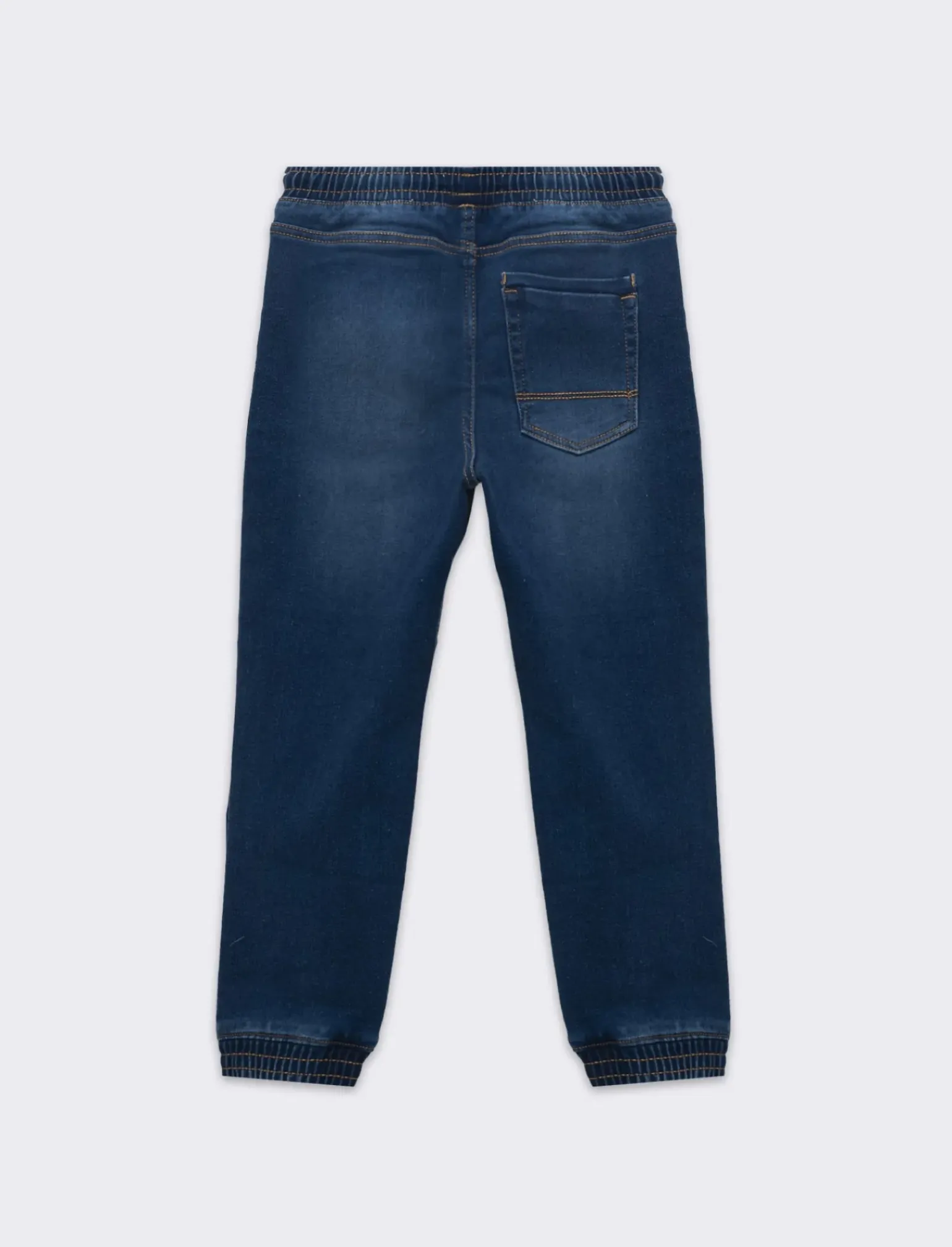 Bambino Piazza Italia Bambino|Jeans<Jeans modello jogger con lacci in vita stile casual - Denim