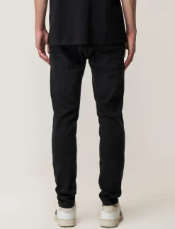 Uomo Piazza Italia Jeans<Jeans skinny fit cinque tasche in essuto denim super stretch effetto slavato. Chiusura anteriore con -