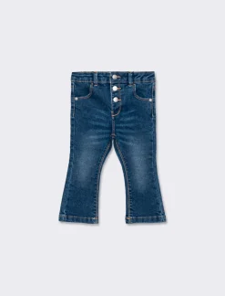 Piazza Italia Neonata<Jeans stile giornaliero con bottoni, disponibile in store in 2 varianti colore. - Denim