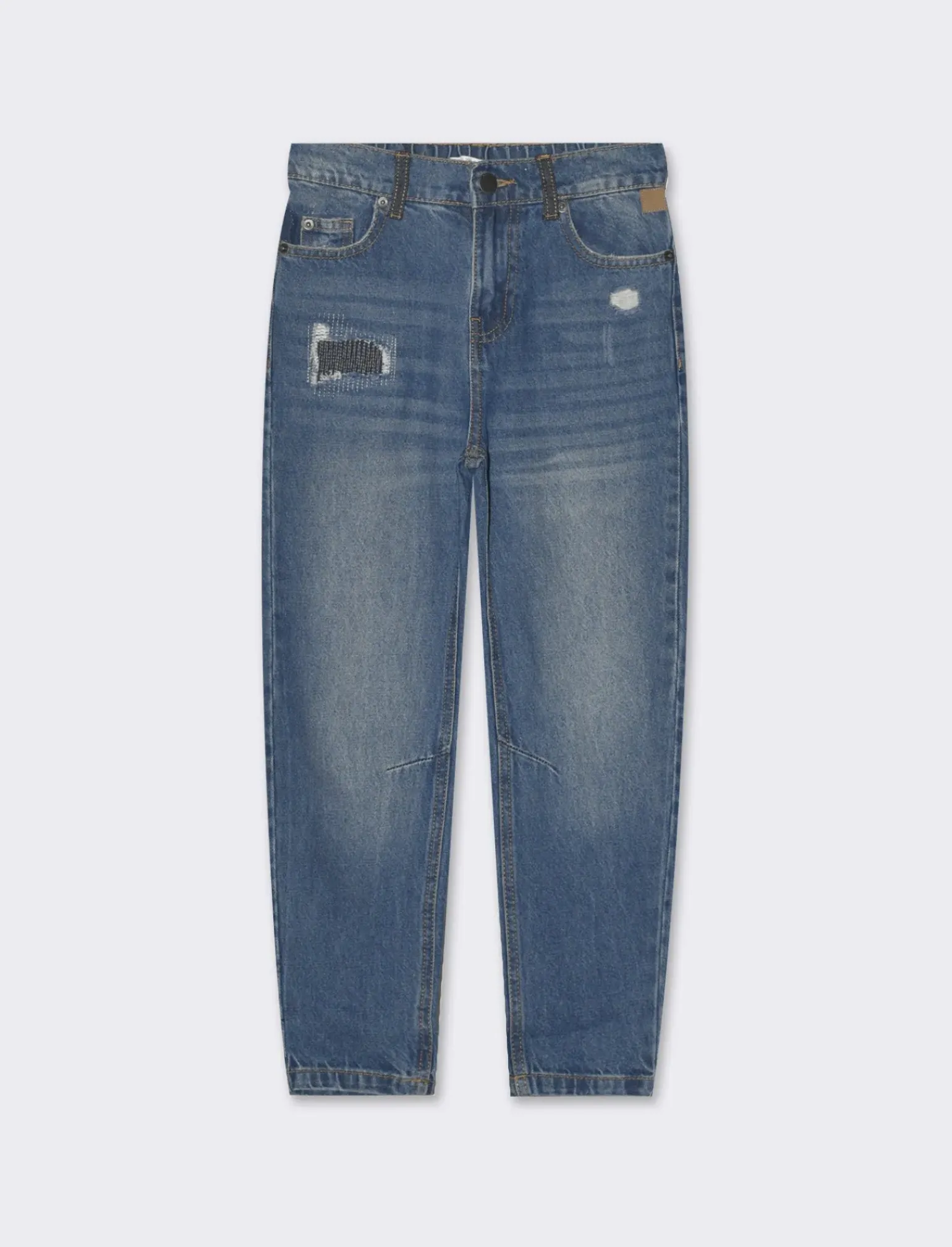 Bambino Piazza Italia Bambino|Jeans<Jeans tapered con vita regolabile - Denim