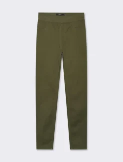 Donna Piazza Italia Donna|Jeans<Jegging a vita alta con banda elastica in vita e tasche frontali - Ve.milit.