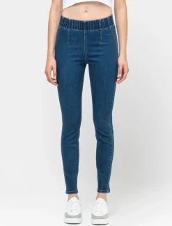 Donna Piazza Italia Donna|Jeans<Jeggings high waist vestibilità skinny - Denim