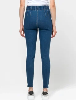 Donna Piazza Italia Donna|Jeans<Jeggings high waist vestibilità skinny - Denim