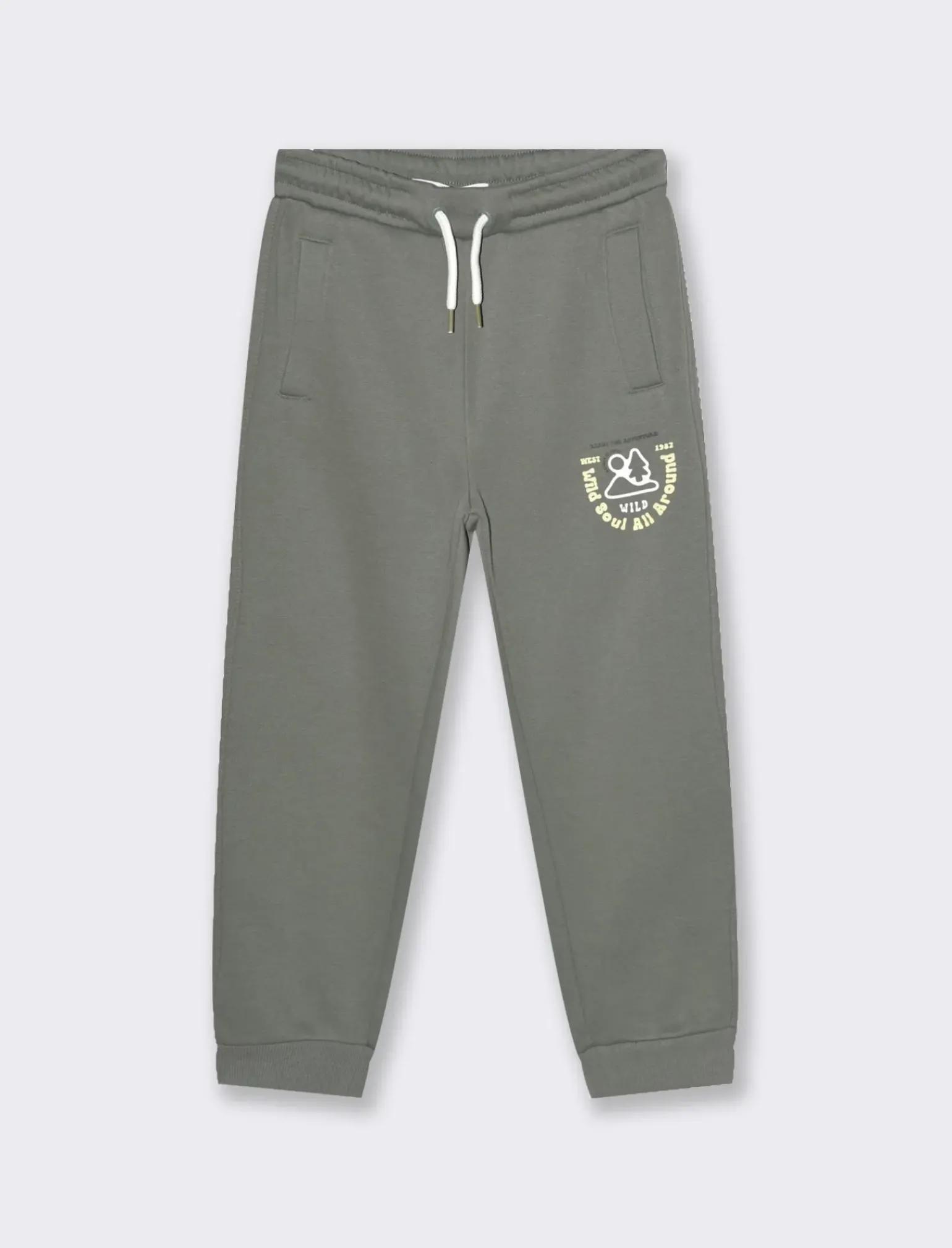 Bambino Piazza Italia Bambino|Leggings E Jogger<Jogger con stampa da bambino - militare