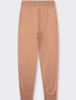 Donna Piazza Italia Donna|Pantaloni<Jogger in cotone, con coulisse ed elastico al fondo - castoro