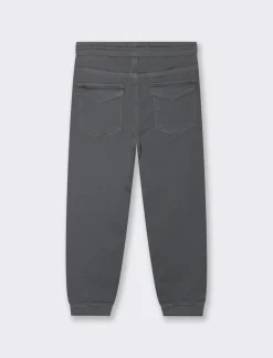 Bambino Piazza Italia Bambino|Pantaloni<JOGGER IN COTONE ELASTICO - piombo