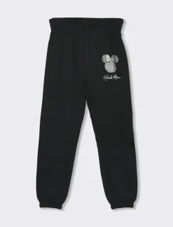 Piazza Italia Leggings E Jogger|Leggings E Jogger<Jogger in felpa calda con stampa brillante sul davanti e elastico al fondo -