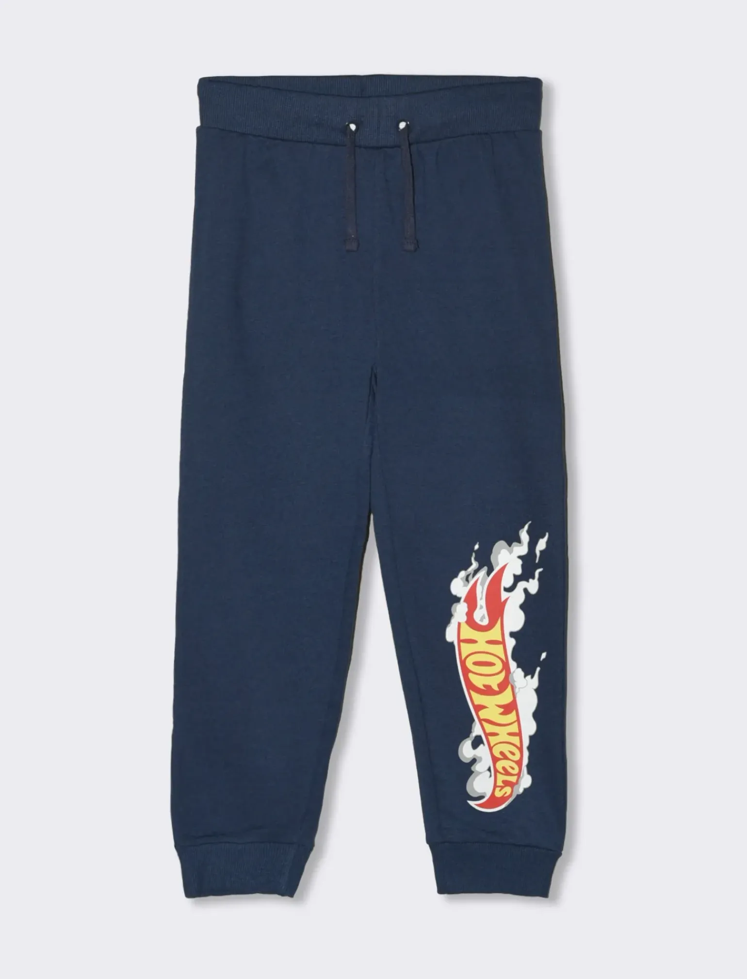 Bambino Piazza Italia Bambino|Leggings E Jogger<Jogger in felpa con stampa sulla gamba hot wheels con coulisse in vita e costina al fondo -