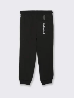 Bambino Piazza Italia Bambino|Leggings E Jogger<Jogger in felpa garzata da bambino - Nero