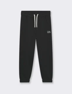 Bambino Piazza Italia Bambino|Leggings E Jogger<Jogger in felpa garzata tinta unita, vita e fondo gamba con elastico -