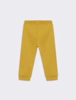 Piazza Italia Neonato|Pantaloni<Jogger in felpa garzataÂ con mini stampe - Ocra