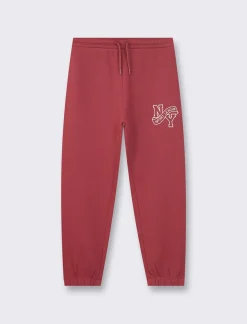 Bambino Piazza Italia Bambino|Leggings E Jogger<Jogger linea regular con coulisse - Bordeaux