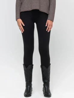 Donna Piazza Italia Donna|Pantaloni<Legging basico in punto milano e tasche sul retro -