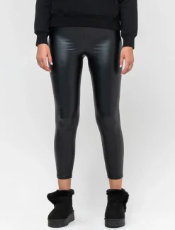 Donna Piazza Italia Pantaloni<Legging effetto pelle skinny basico -