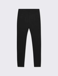 Piazza Italia Leggings E Jogger|Leggings E Jogger<Leggings basico con zip sul davanti da bambina - Nero