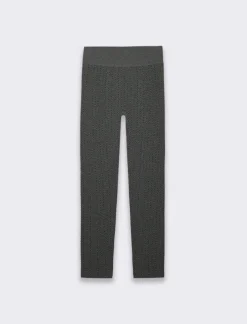 Donna Piazza Italia Donna|Pantaloni<Leggings basico vita alta con tessuto circolare vestibilità skinny - var 1