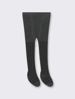 Piazza Italia Neonata<Leggings con fantasia jacquard - Grigio mel.