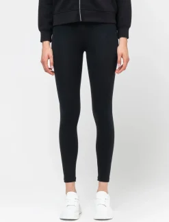 Donna Piazza Italia Donna|Pantaloni<Leggings in jersey di cotone elastico smerigliato -