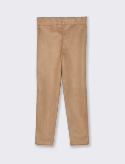 Piazza Italia Bambina|Pantaloni<Leggings scamosciato da bambina - Cuoio