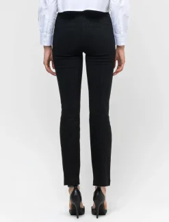 Donna Piazza Italia Donna|Pantaloni<Leggins in bengalina straight con tasche a filetto - var 1