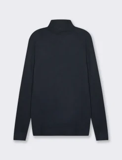 Uomo Piazza Italia Maglieria<Maglia a collo alto a costine slim fit -