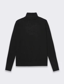 Donna Piazza Italia Donna|Maglieria<Maglia a collo alto basica in maglia fine vestibilità comfort -