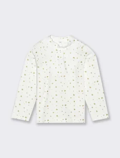 Piazza Italia Neonata<Maglia a collo alto con stampa disponibile in due varianti colore - panna