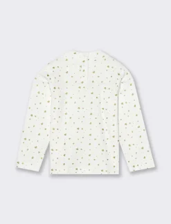 Piazza Italia Neonata<Maglia a collo alto con stampa disponibile in due varianti colore - panna