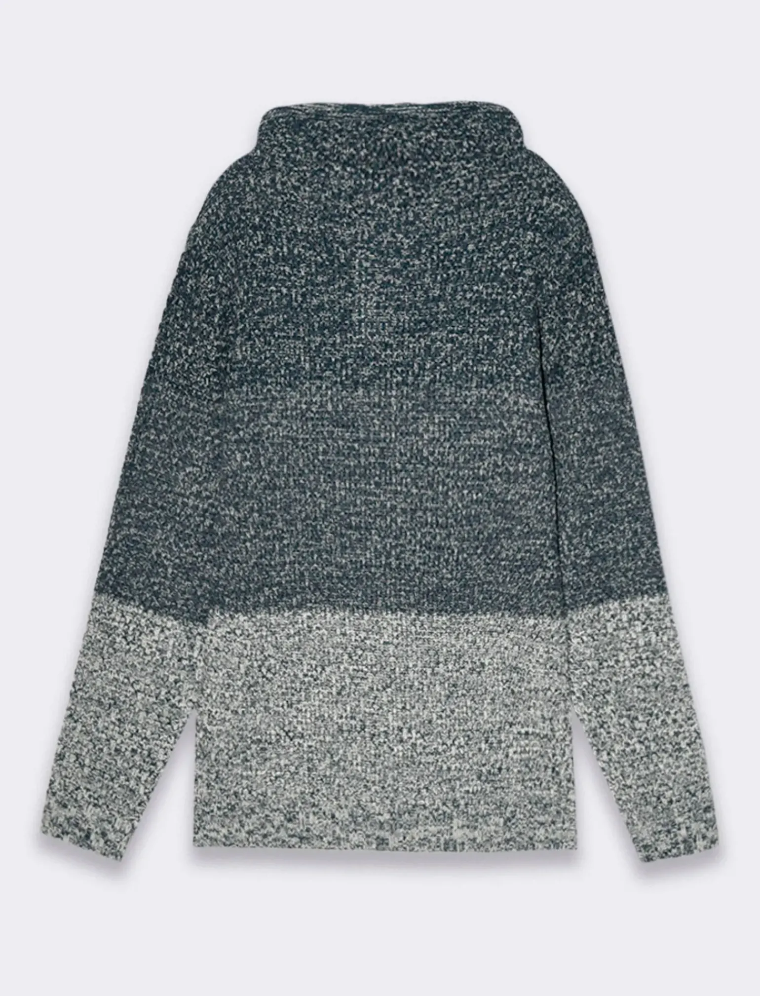 Uomo Piazza Italia Maglieria<Maglia a collo sciallato regolabile con coulisse lavorazione jacquard -