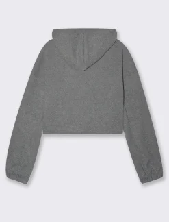 Donna Piazza Italia Maglieria<Maglia a coste con cappuccio -