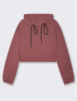 Donna Piazza Italia Maglieria<Maglia a coste con cappuccio - cipolla