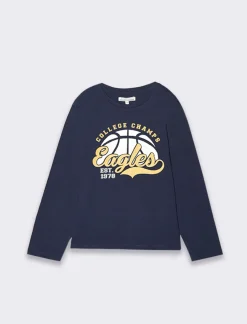 Bambino Piazza Italia Bambino|Maglieria<Maglia a manica lunga con stampa frontale -