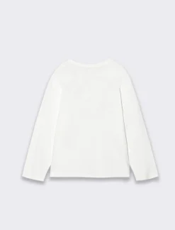 Bambino Piazza Italia Bambino|Maglieria<Maglia a manica lunga con stampa frontale - sporco