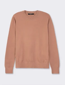 Donna Piazza Italia Donna|Maglieria<Maglia basic modello girocollo in maglia fine - castoro