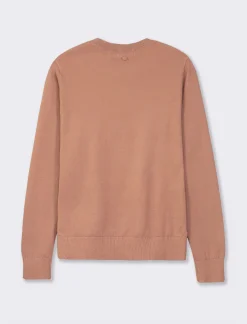 Donna Piazza Italia Donna|Maglieria<Maglia basic modello girocollo in maglia fine - castoro