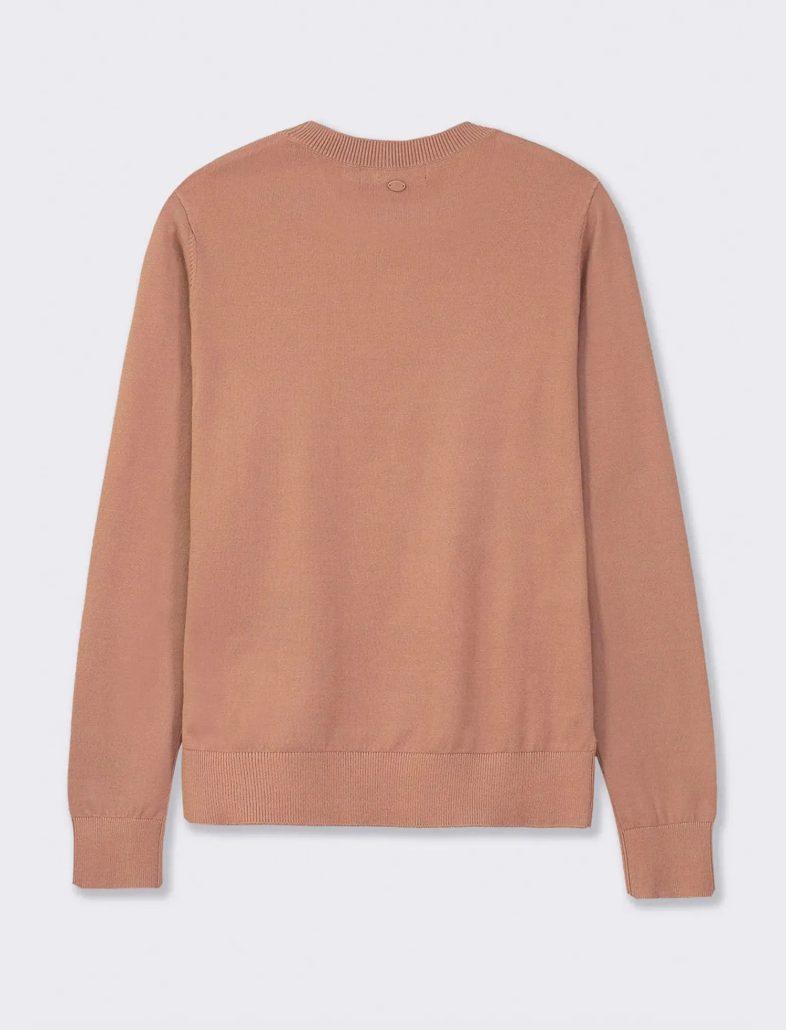 Donna Piazza Italia Donna|Maglieria<Maglia basic modello girocollo in maglia fine - castoro