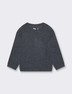 Piazza Italia Neonato|Maglieria<Maglia basica con bottoncini con lavorazione a righe - Blu