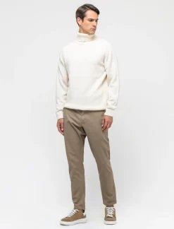 Uomo Piazza Italia Maglieria<Maglia cardigan collo sciallato regular fit - ecru