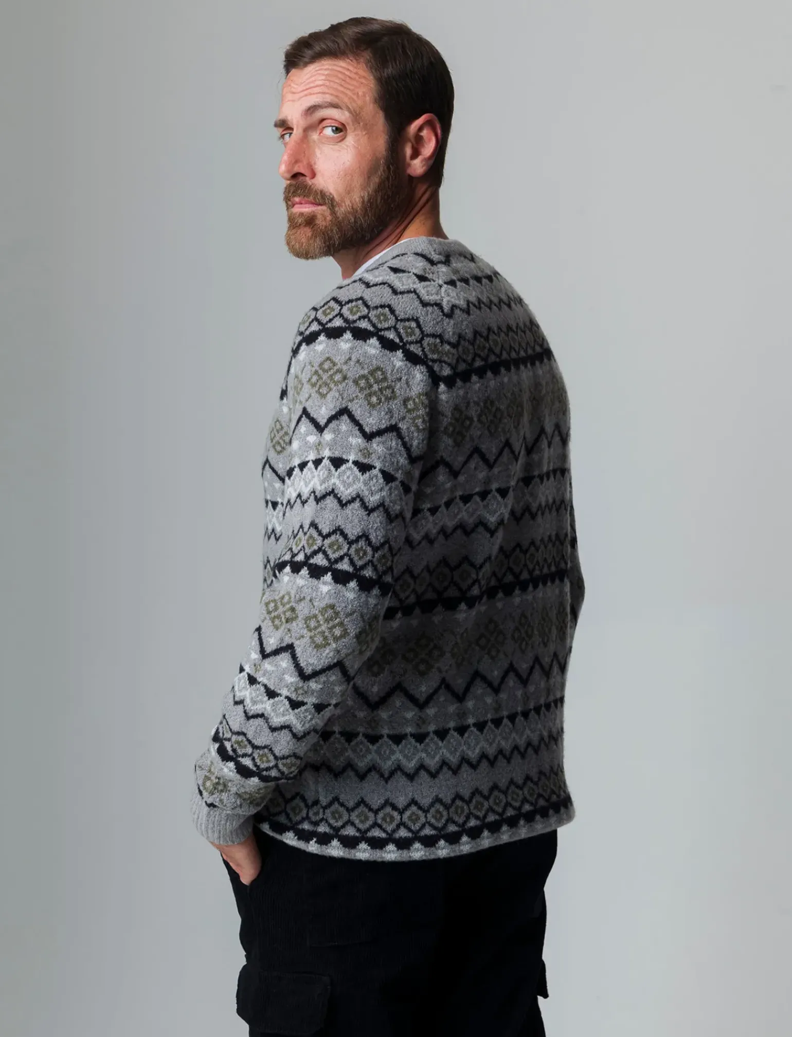 Uomo Piazza Italia Uomo|Maglieria<Maglia cardigan effetto lana regular fit - mel.