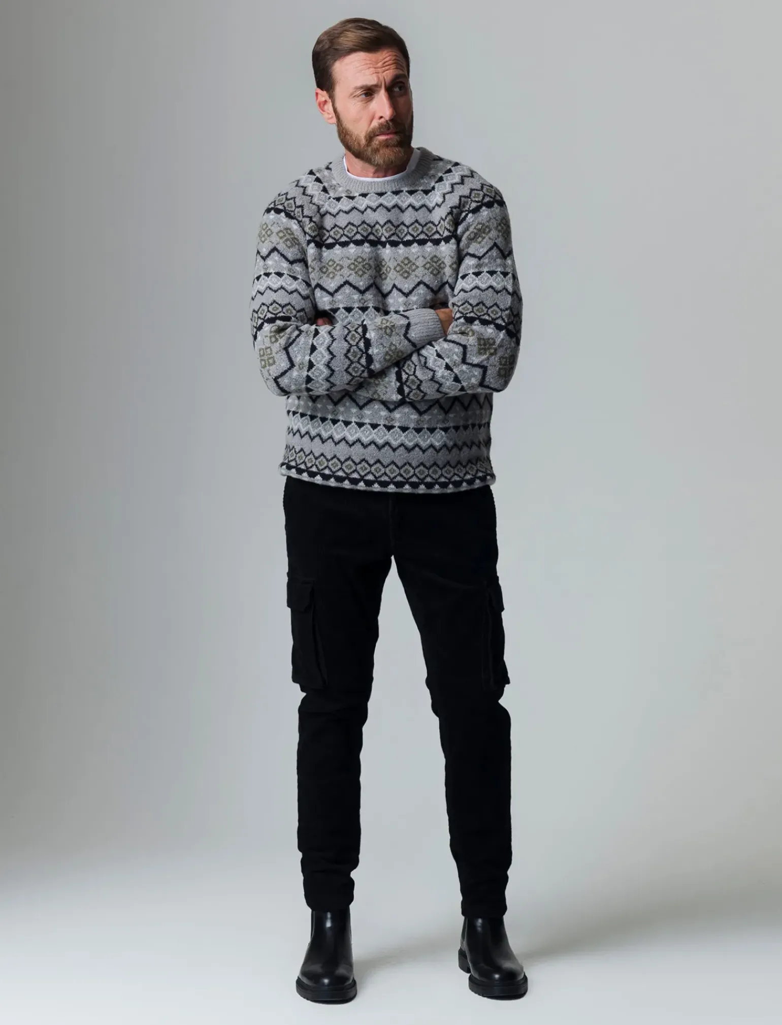 Uomo Piazza Italia Uomo|Maglieria<Maglia cardigan effetto lana regular fit - mel.