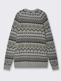 Uomo Piazza Italia Uomo|Maglieria<Maglia cardigan effetto lana regular fit - mel.