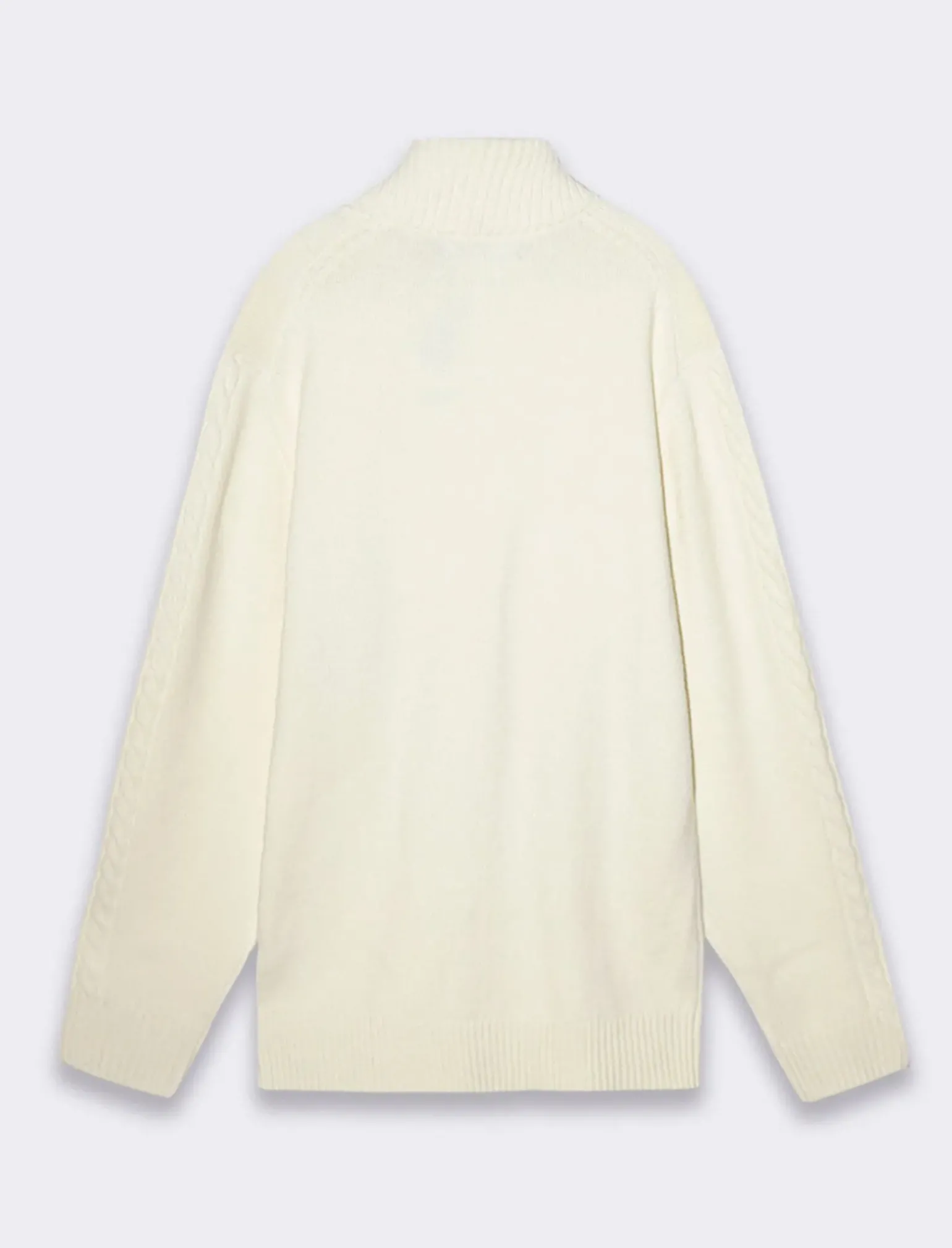 Uomo Piazza Italia Maglieria<Maglia cardigan lavorazione jacquard regular fit - panna