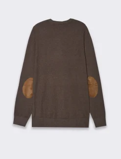 Uomo Piazza Italia Maglieria<Maglia collo alto con zip, filato premium regular fit - Moro