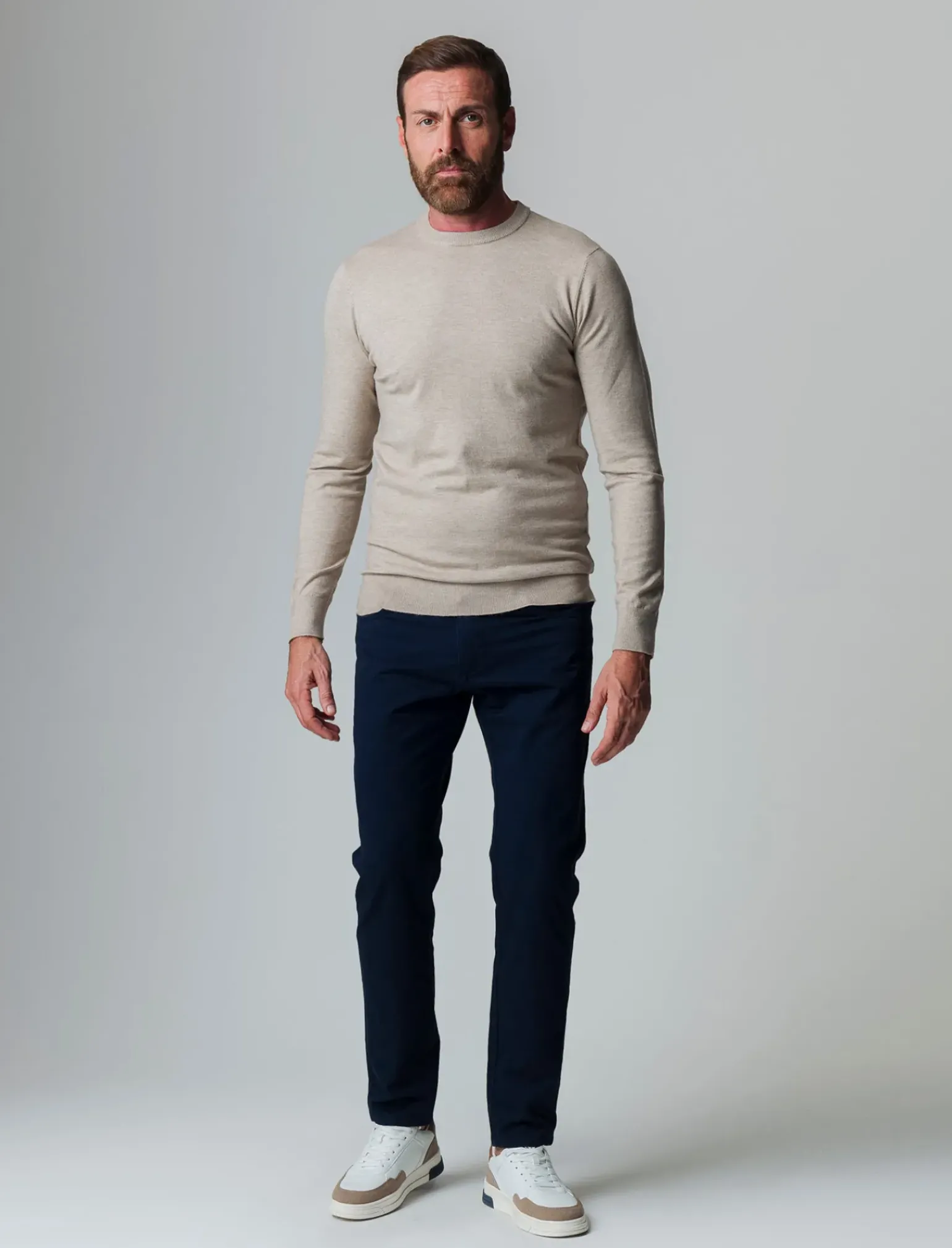 Uomo Piazza Italia Maglieria<Maglia collo alto con zip, filato premium regular fit -